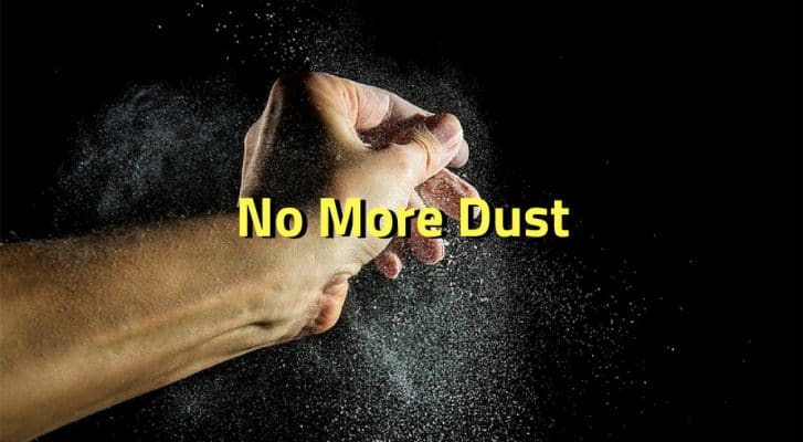 how do you get rid of dust in the house